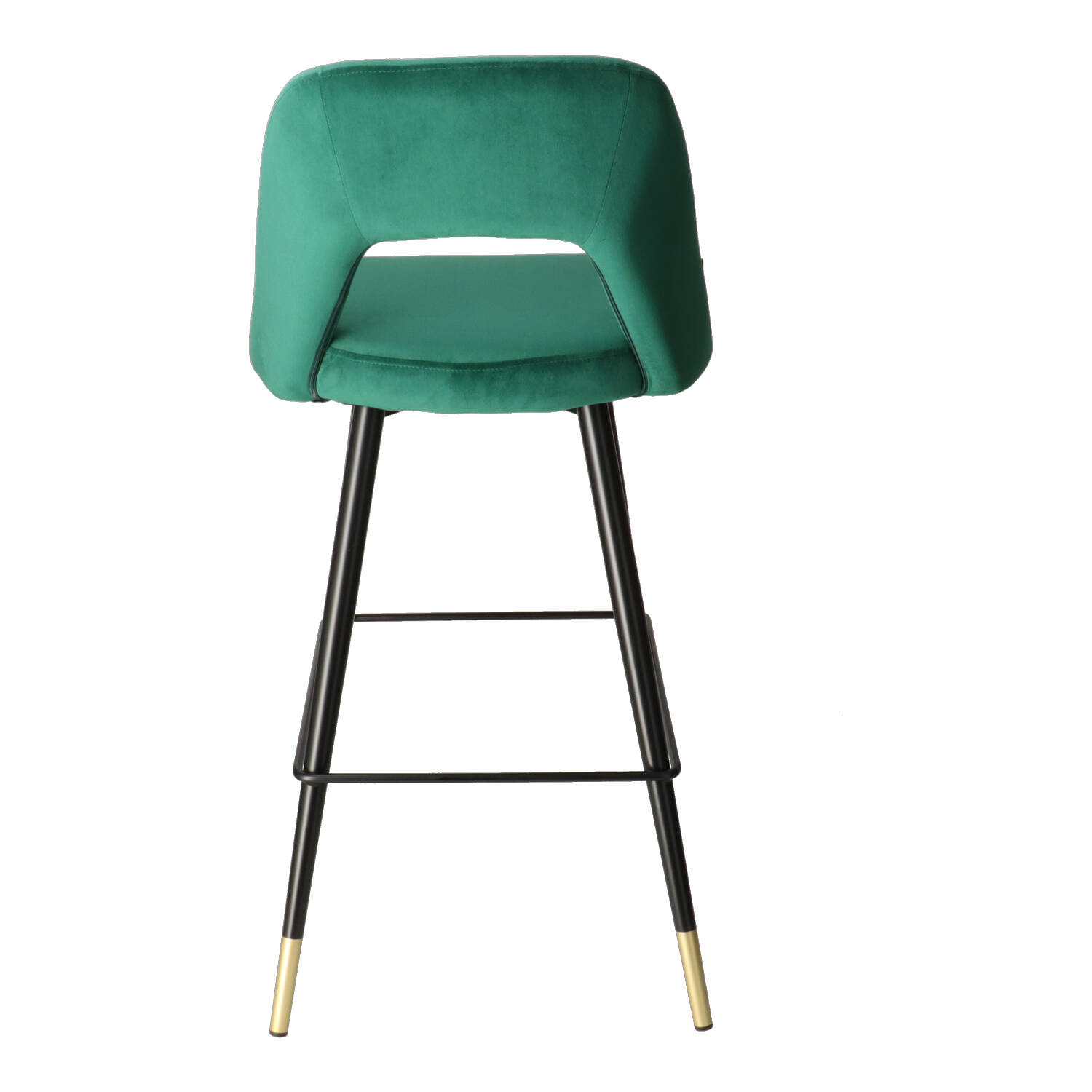 DL FANNY Zöld design Kárpitos beltéri bárszék